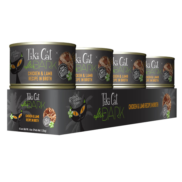 Tiki Cat After Dark Chicken & Lamb Recipe in Broth