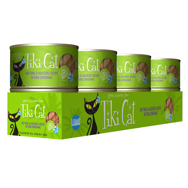 Tiki Cat Luau Ahi Tuna & Mackerel Recipe in Tuna Consomme