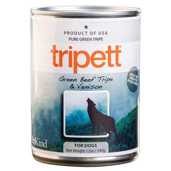 PetKind Tripett Tripe de boeuf verts & Venaison Nourriture pour chiens en conserve sans grains