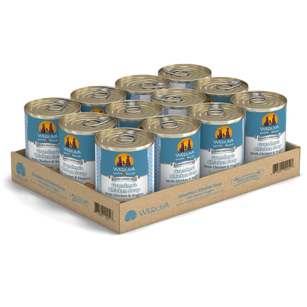 Weruva Classic Dog Grandma's Chicken Soup with Chicken & Veggies Wet Dog Food Can