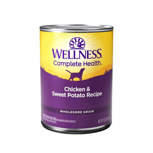 Wellness Complete Health Chicken & Sweet Potato Wet Dog Food Can