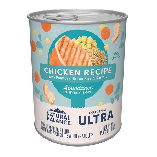 Natural Balance Original Ultra Chicken Recipe Wet Dog Food Can