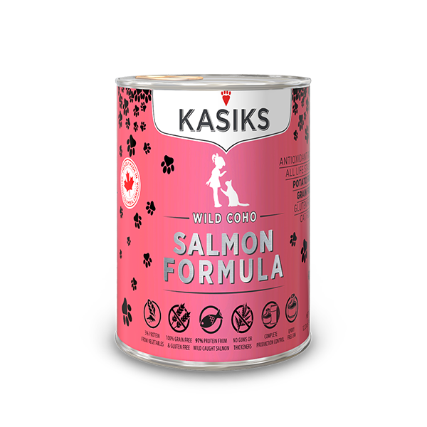 KASIKS Wild Coho Salmon Formula Grain-Free Canned Cat Food