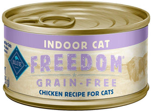 Blue Buffalo BLUE Freedom Indoor Chicken Recipe Adult Grain-Free Wet Cat Food Can