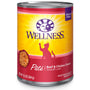 Wellness Complete Health Pate Beef & Chicken Formula Grain-Free Wet Cat Food Cans
