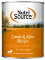 NutriSource Lamb & Rice with Wholesome Grains Wet Dog Food Can