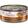 Wellness CORE Signature Selects Shredded Boneless Chicken & Beef Entree in Sauce Grain-Free Wet Cat Food Cans