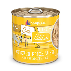 Cats in the Kitchen Chicken Frick 'A Zee Chicken Recipe Au Jus Wet Cat Food Can
