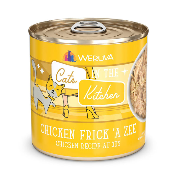 Cats in the Kitchen Chicken Frick 'A Zee Chicken Recipe Au Jus Wet Cat Food Can