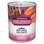 Natural Balance Limited Ingredient Reserve Sweet Potato & Venison Recipe Wet Dog Food Can