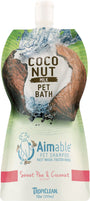 Tropiclean Coconut Milk Sweet Pea & Coconut Aimable Dog Shampoo, 12-oz bottle