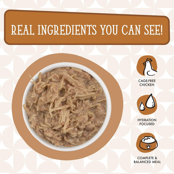 Cats in the Kitchen Fowl Ball Chicken & Turkey Recipe Au Jus Wet Cat Food Can