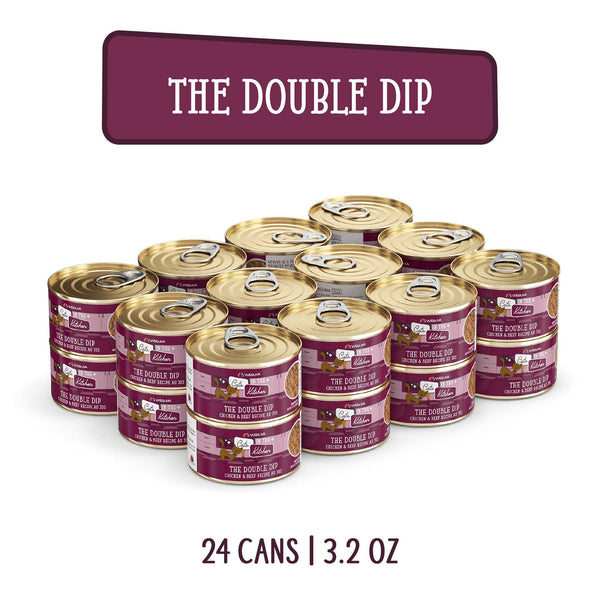 Cats in the Kitchen The Double Dip Chicken & Beef Recipe Au Jus Wet Cat Food Can