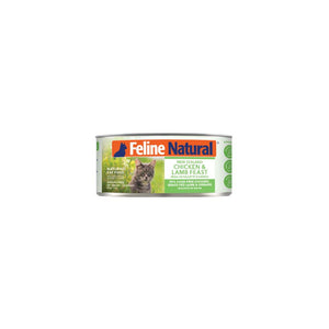 Feline Natural Chicken & Lamb Feast Grain-Free Wet Cat Food Can