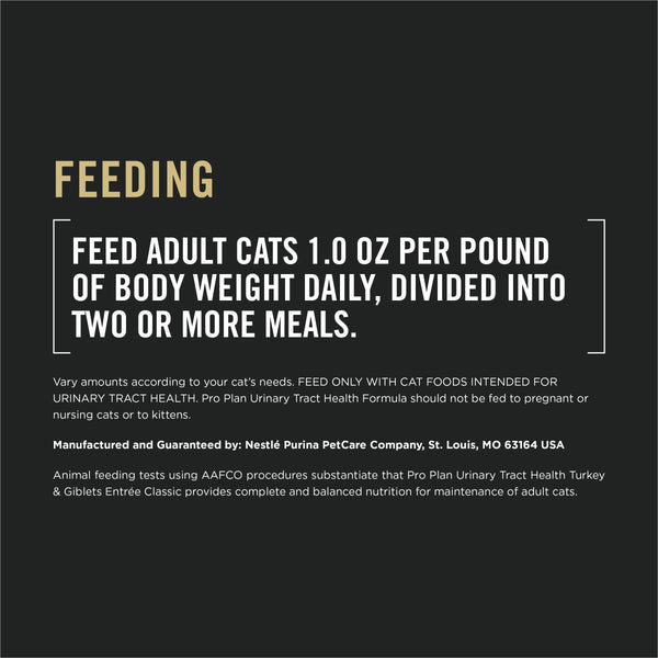 Purina Pro Plan Urinary Tract Health Turkey & Giblets Entree Wet Cat Food Can