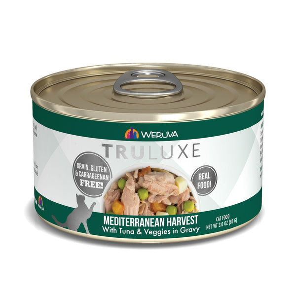 TRULUXE Mediterranean Harvest with Tuna & Veggies in Gravy Wet Cat Food Can