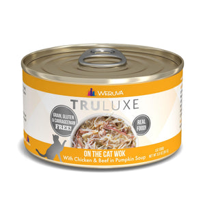 TRULUXE On the Cat Wok with Chicken & Beef in Pumpkin Soup Wet Cat Food Can