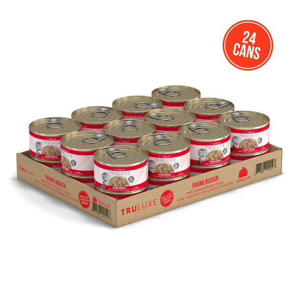 TRULUXE Peking Ducken with Chicken & Duck in Gravy Wet Cat Food Can