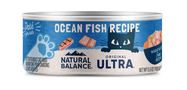 Natural Balance Original Ultra Ocean Fish Recipe Wet Cat Food Can
