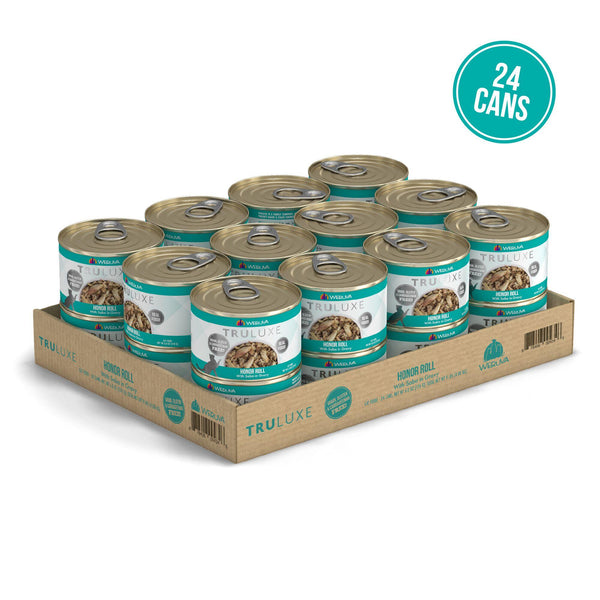 TRULUXE Honor Roll with Saba in Gravy Wet Cat Food Can