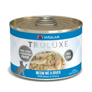 TRULUXE Meow Me a River with Basa in Gravy Wet Cat Food Can