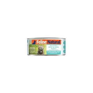 Feline Natural Beef & Hoki Feast Grain-Free Wet Cat Food Can