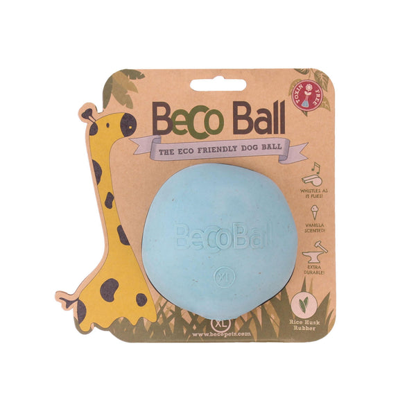 Beco Ball Dog Toy Dog Toy, Blue, Large