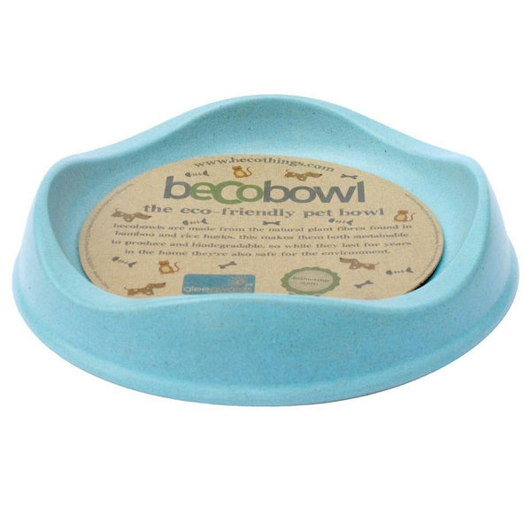 Beco Cat Bowl, Blue, 6.6-in