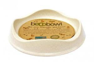 Beco Cat Bowl, Natural, 6.6-in