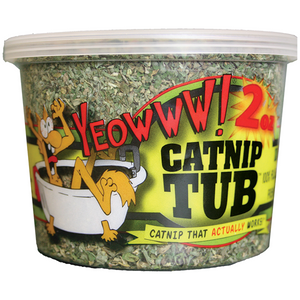 Yeowww! Organic Catnip Tub Cat Treat, 2-oz