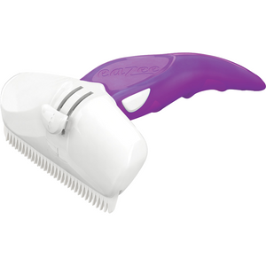 Brosse Eazee Deshedder pour chiens, violette