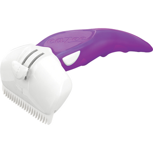 Brosse Eazee Deshedder pour chiens, violette