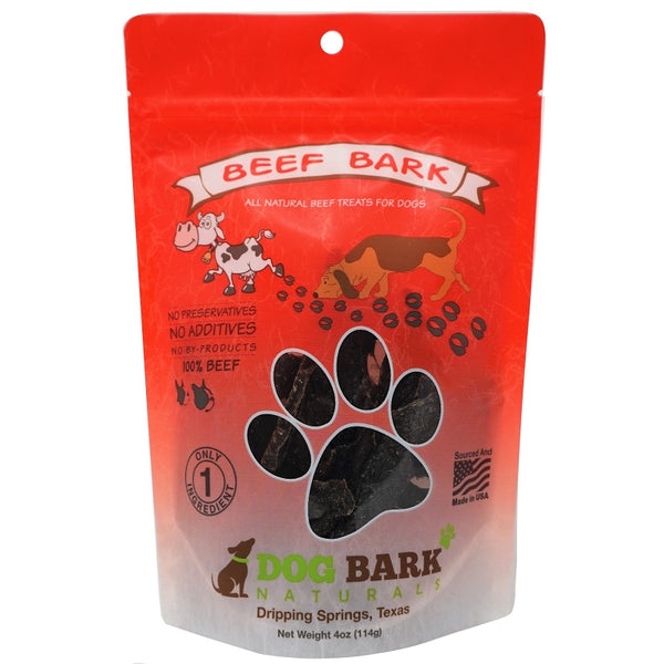 Dog Bark Naturals Friandises en croustillant de bœuf pour chiens, 4 oz