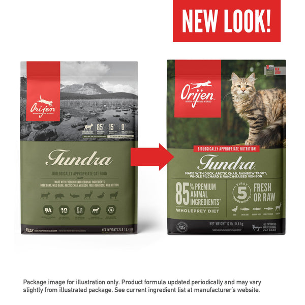 ORIJEN Tundra Grain-Free Freeze-Dried Cat Treats, 1.25-oz