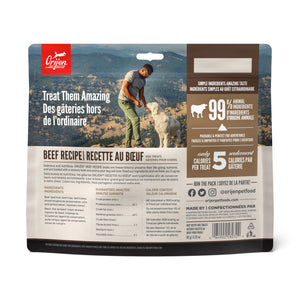 ORIJEN Ranch-Raised Beef Grain-Free Freeze-Dried Dog Treats