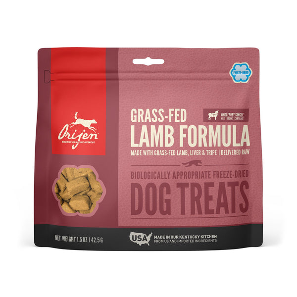 ORIJEN Grass-Fed Lamb Grain-Free Freeze-Dried Dog Treats