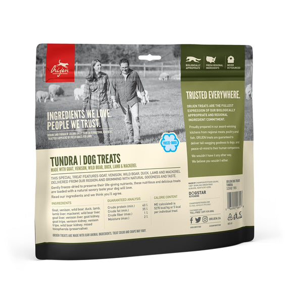 ORIJEN Tundra Grain-Free Freeze-Dried Dog Treats