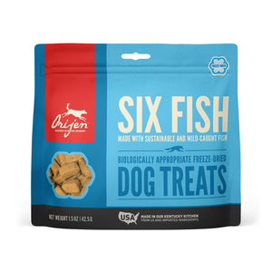 ORIJEN Six Fish Grain-Free Freeze-Dried Dog Treats