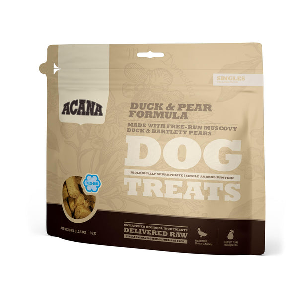 ACANA Singles Duck & Pear Grain-Free Freeze-Dried Dog Treats