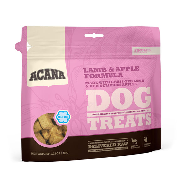 ACANA Singles Lamb & Apple Grain-Free Freeze-Dried Dog Treats