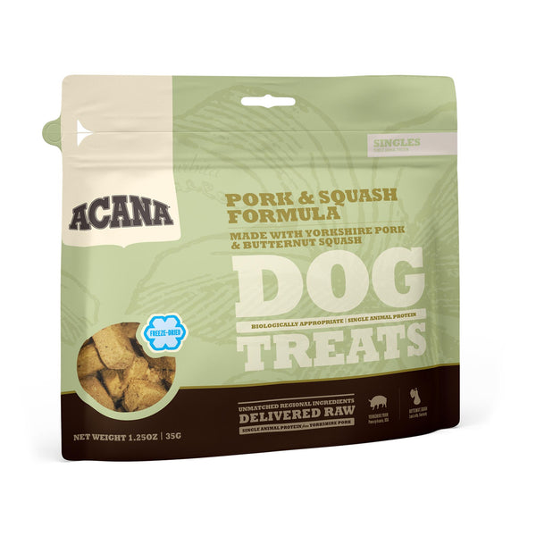 ACANA Singles Pork & Squash Grain-Free Freeze-Dried Dog Treats