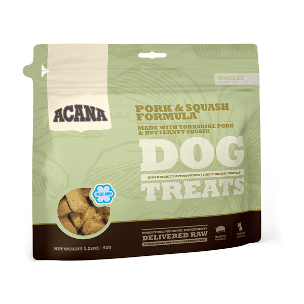 ACANA Singles Pork & Squash Grain-Free Freeze-Dried Dog Treats