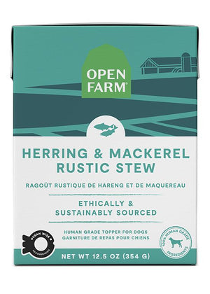 Open Farm Rustic Stew Herring & Mackerel Recipe Wet Dog Food
