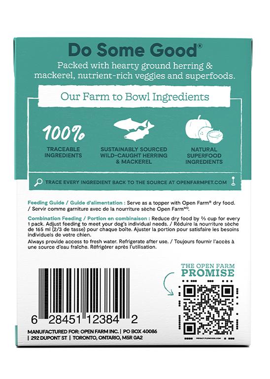 Open Farm Rustic Stew Herring & Mackerel Recipe Wet Dog Food