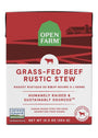 Open Farm Rustic Stew Grass-Fed Beef Recipe Wet Dog Food