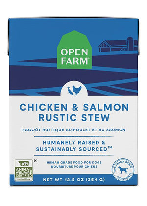Open Farm Rustic Stew Chicken & Salmon Recipe Wet Dog Food