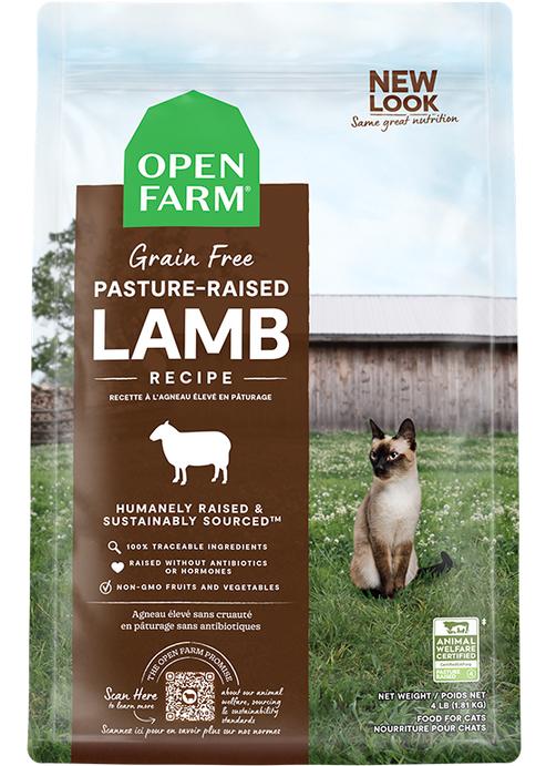 Open Farm Pasture-Raised Lamb Recipe Grain-Free Dry Cat Food