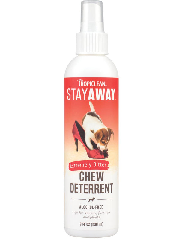 Tropiclean Stay Away Pet Chew Deterrent Spray, 8-oz