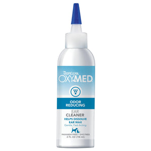 Tropiclean OxyMed Odor Reducing Ear Cleaner for Pets, 4-oz