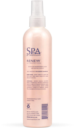 SPA by Tropiclean Lavish Renew Cologne Spray for Pets, 8-oz